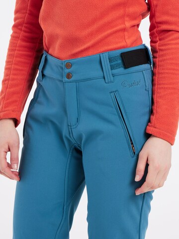PROTEST Slim fit Workout Pants 'LOLE' in Blue