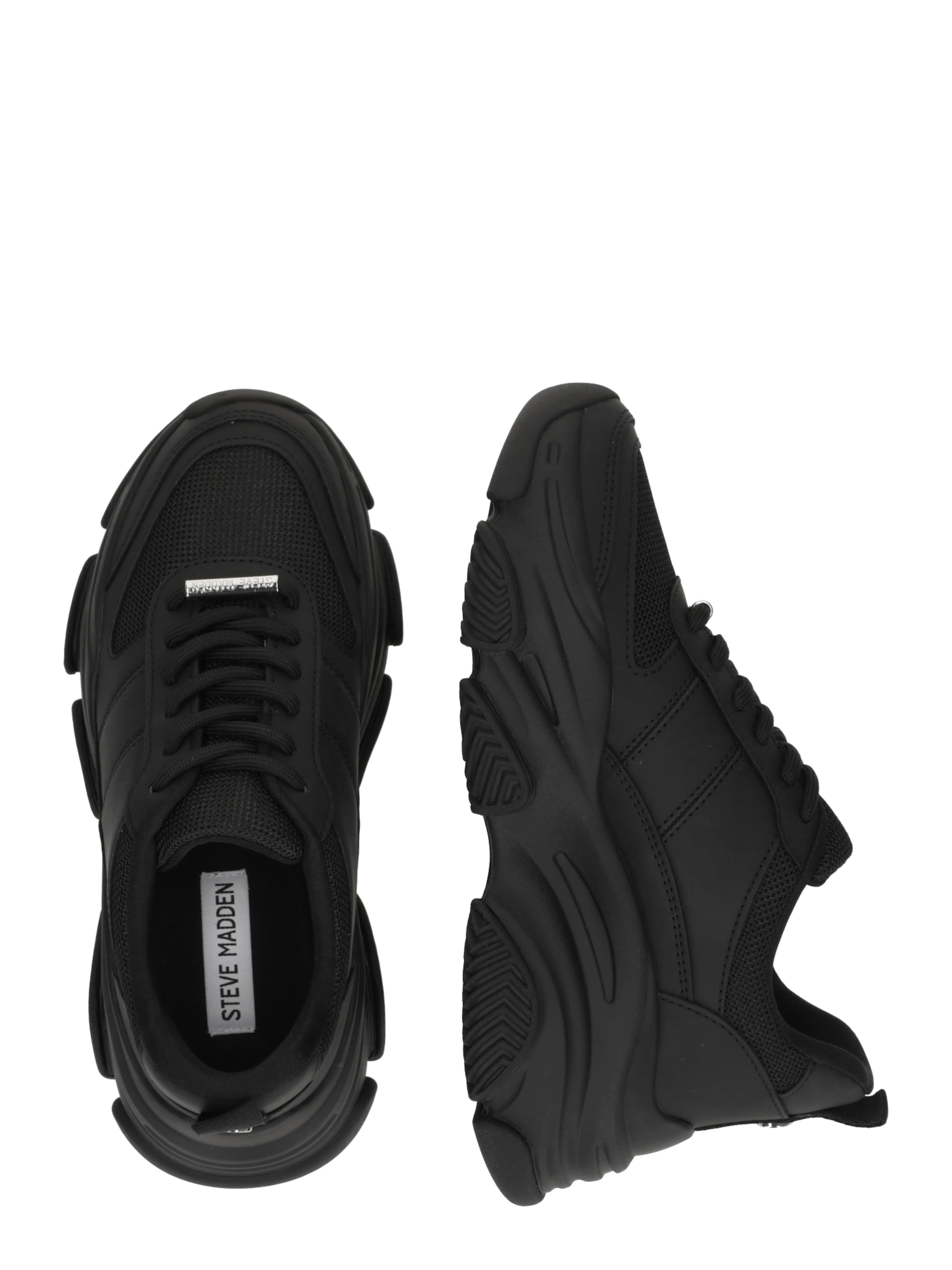 STEVE MADDEN Низкие кроссовки 'Dragon' в Черный: сбоку