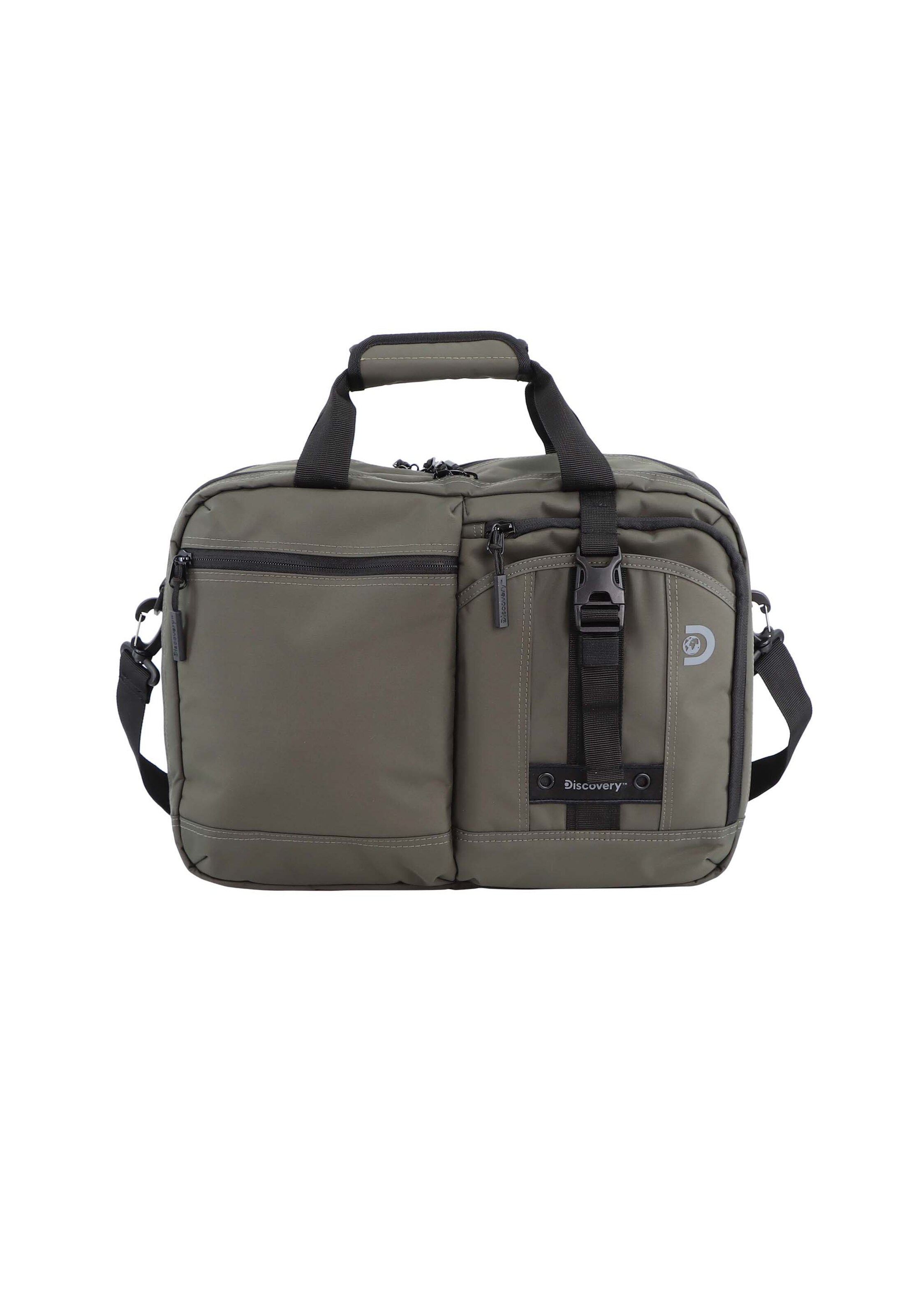 Discovery Document Bag 'Discovery Shield rPet' in Brown: front