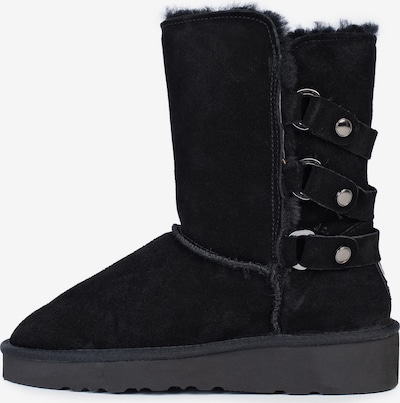 Gooce Boots 'Binger' en noir, Vue avec produit