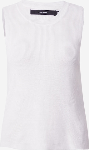 Pull-over 'NEW LEXSUN' VERO MODA en blanc : devant