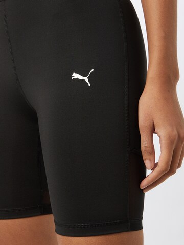 PUMA Skinny Sportbroek in Zwart