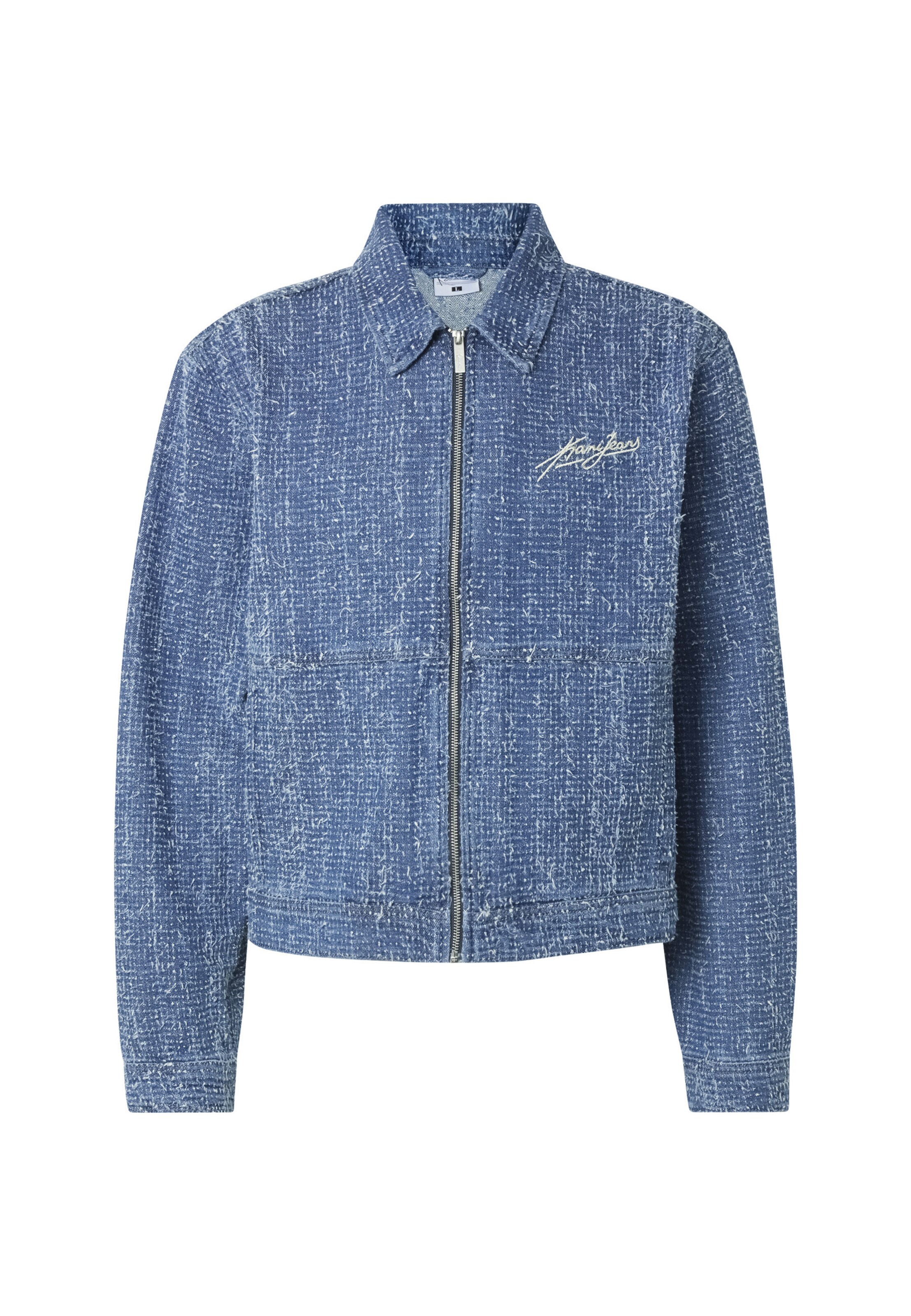 Karl Kani Between-Season Jacket in Blue: front