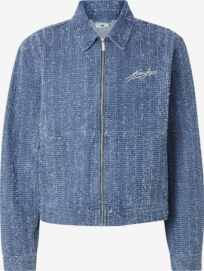 Karl Kani Välikausitakki koossa L värissä sininen denim, Tuotenäkymä