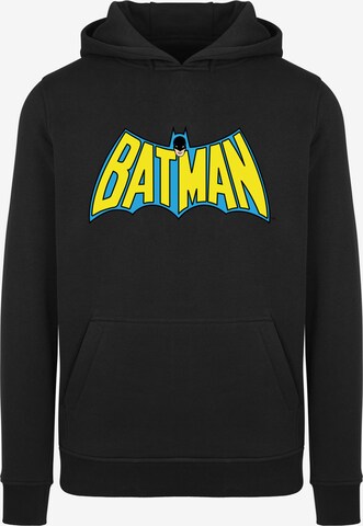 F4NT4STIC Sweatshirt 'DC Comics Batman' in Zwart: voorkant