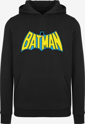 Sweat-shirt 'DC Comics Batman' F4NT4STIC en noir : devant