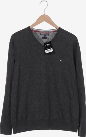 TOMMY HILFIGER Pullover XXL in Grau: predná strana