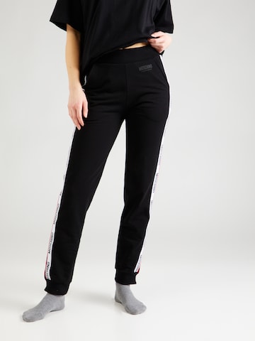 Pantalon de pyjama Moschino Underwear en noir : devant