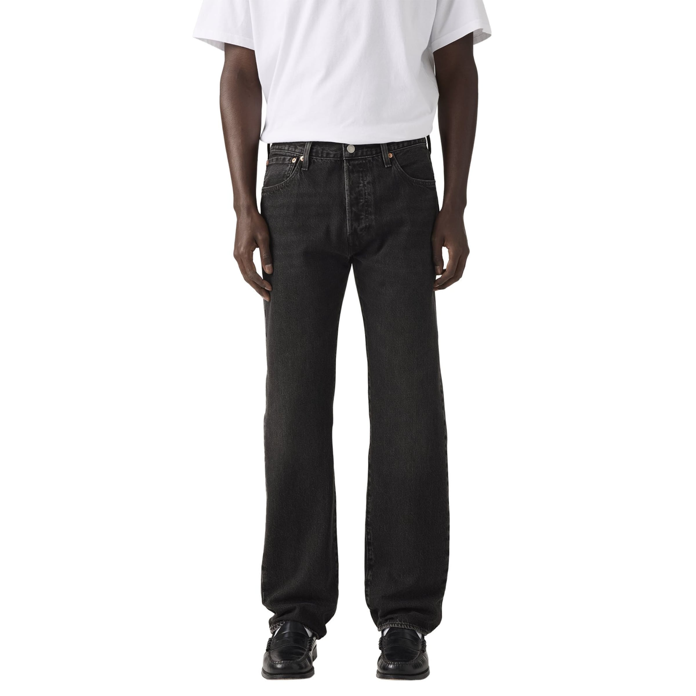 LEVI'S ® - regular Vaquero en negro: frente
