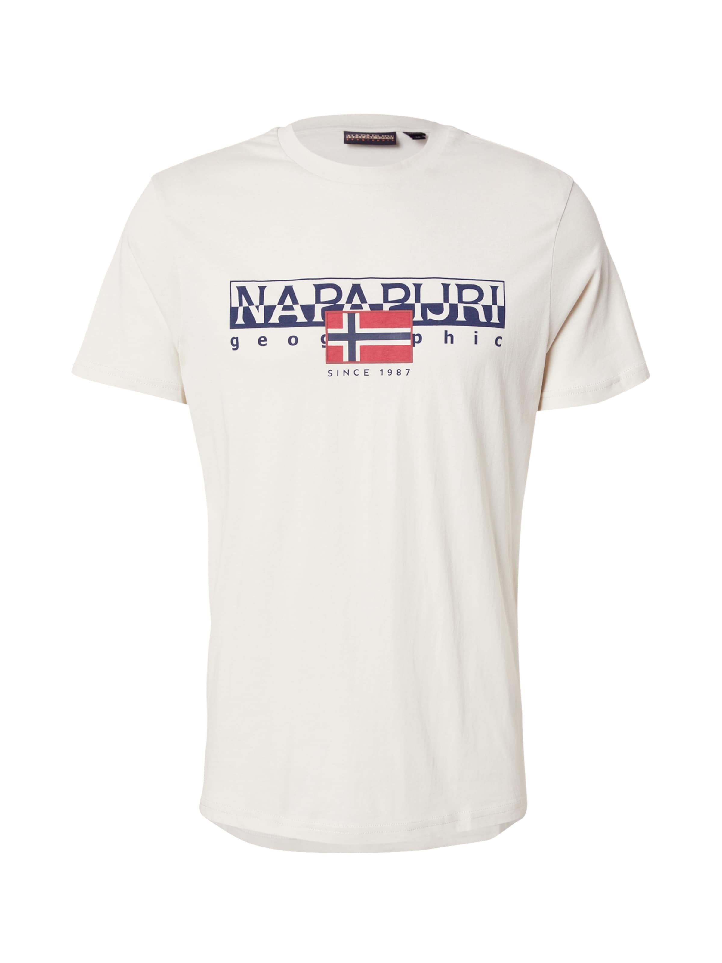 NAPAPIJRI - Camisa 'S-AYLMER' em bege: frente