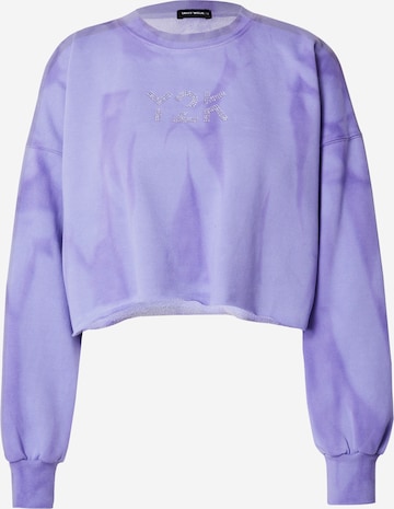 Tally Weijl Sweatshirt in Purple: front