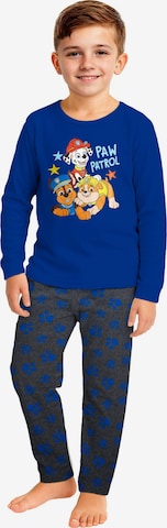 PAW Patrol Schlafanzug 'PAWS' in Mischfarben: Vorderseite