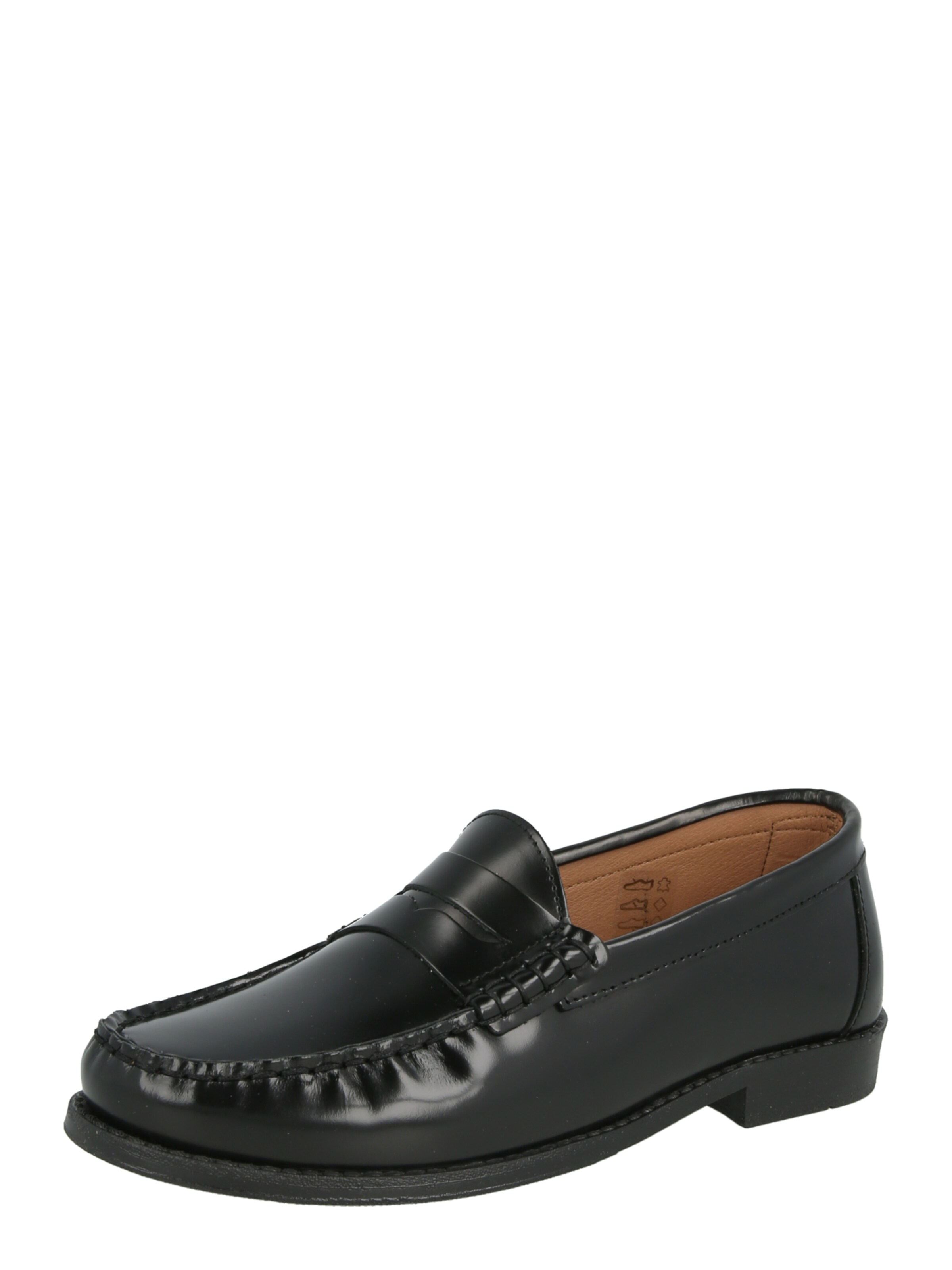 Mocasini 'POP' pe 36 Bianco pe negru, Vizualizare produs