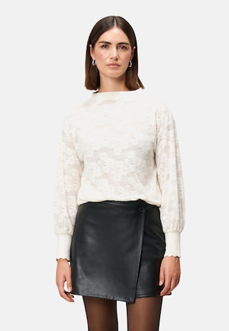 zero Sweatshirt in White: front