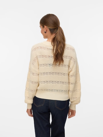 VERO MODA Pullover 'VMLONA' in Beige