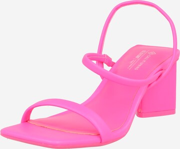 Sandales à lanières 'ZOEE' CALL IT SPRING en rose : devant