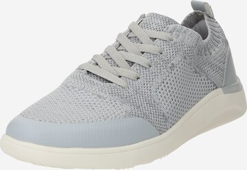 Baskets basses Bata en gris : devant