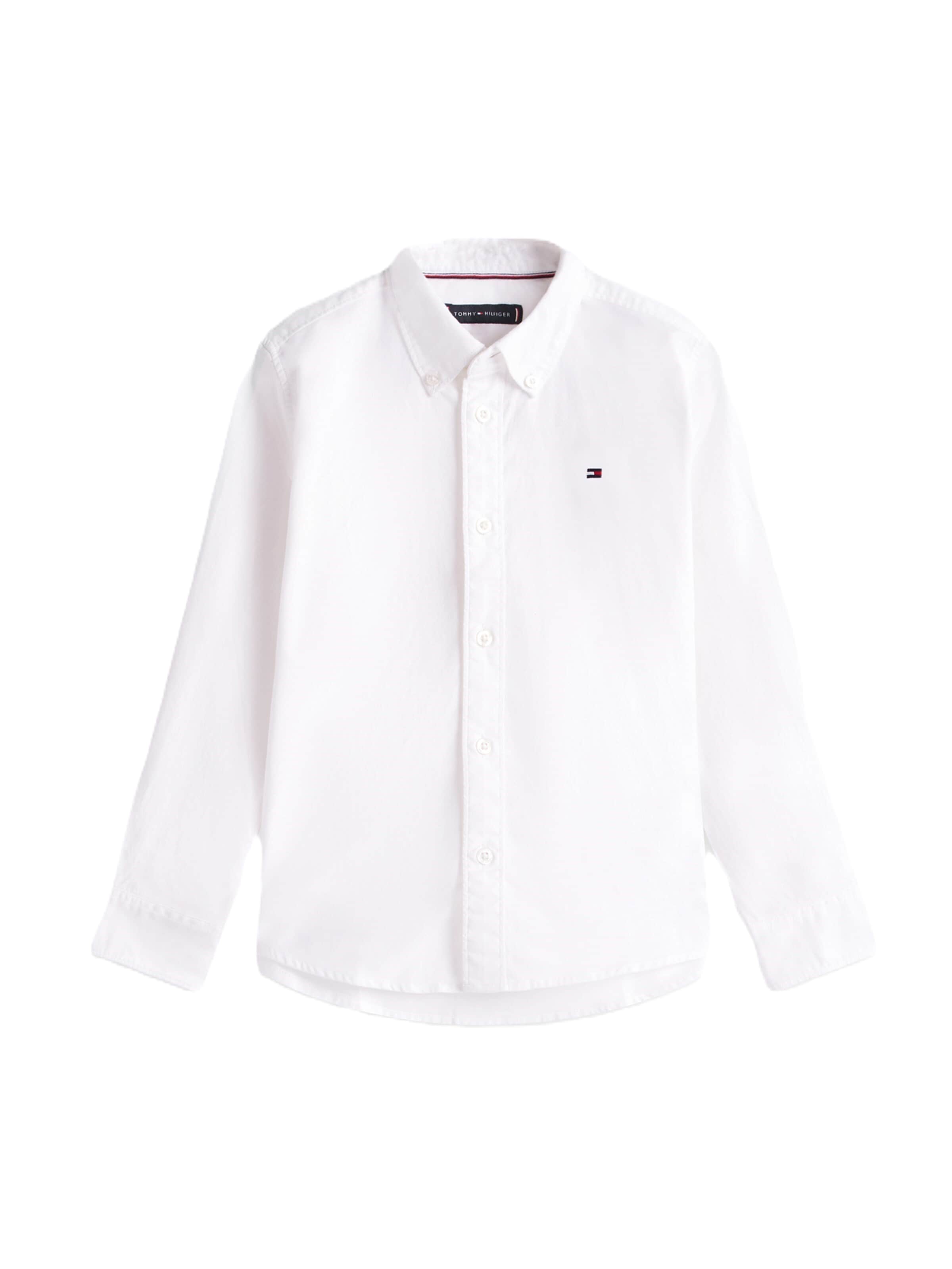 TOMMY HILFIGER Regular Fit Hemd 'Essential Regular Fit Button-down' in Weiß: Vorderseite