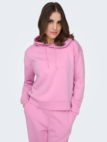 ONLY PLAY Sportief sweatshirt 'ONPLOUNGE' in Roze