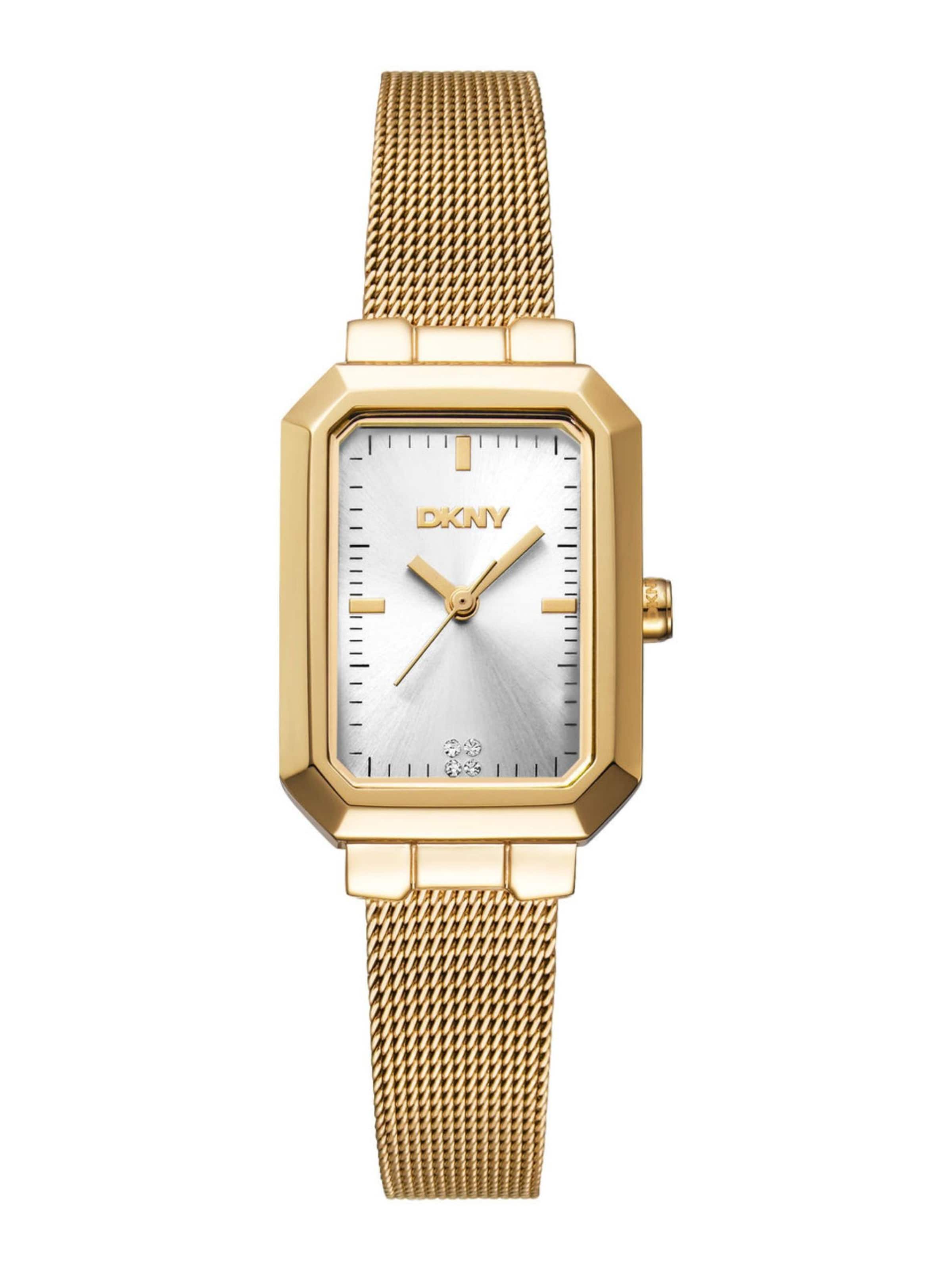 DKNY Analog Watch 'Uptown' in Gold: front