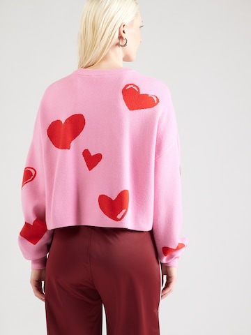 Noisy may Pulóver 'NMSHYLA' - rózsaszín