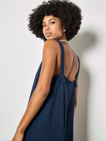 Apricot Jumpsuit in Blauw