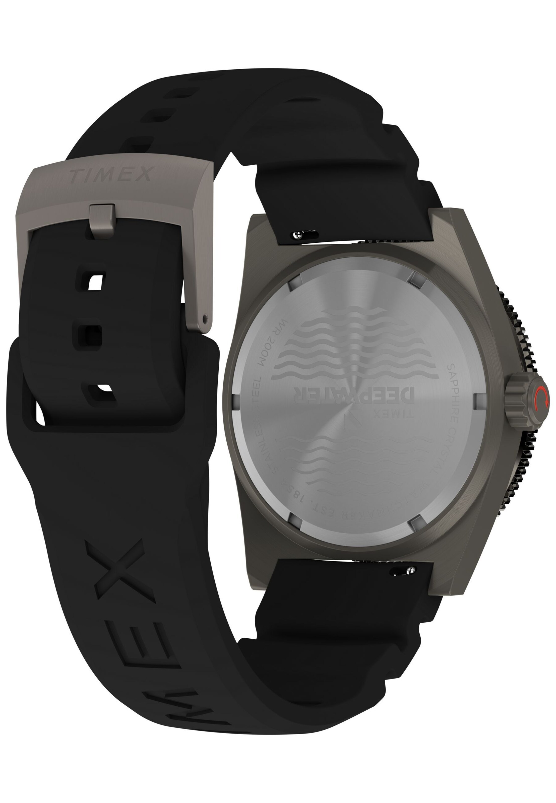 TIMEX Analoguhr 'Deepwater Reef 200' in Schwarz