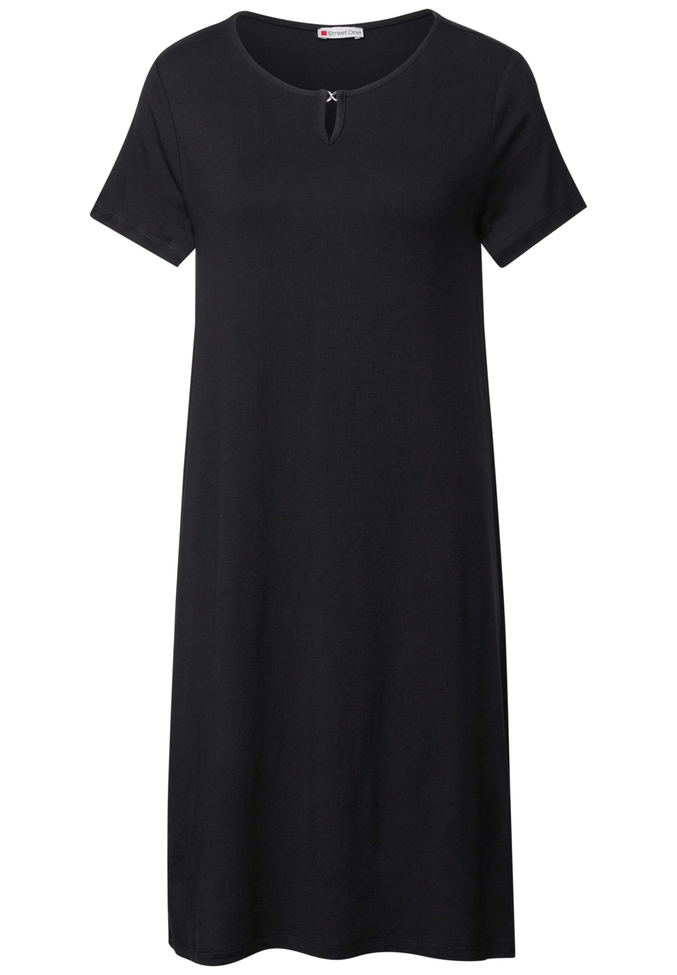 STREET ONE Kleid in Schwarz: Vorderseite