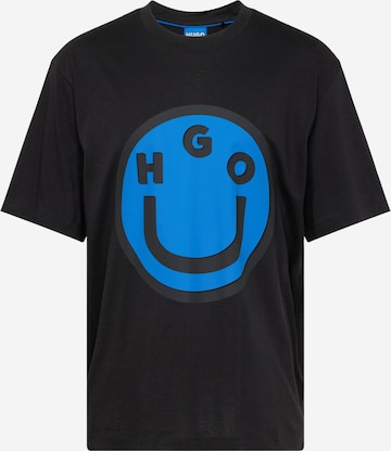 HUGO Blue T-Shirt 'Nimper' in Schwarz: predná strana