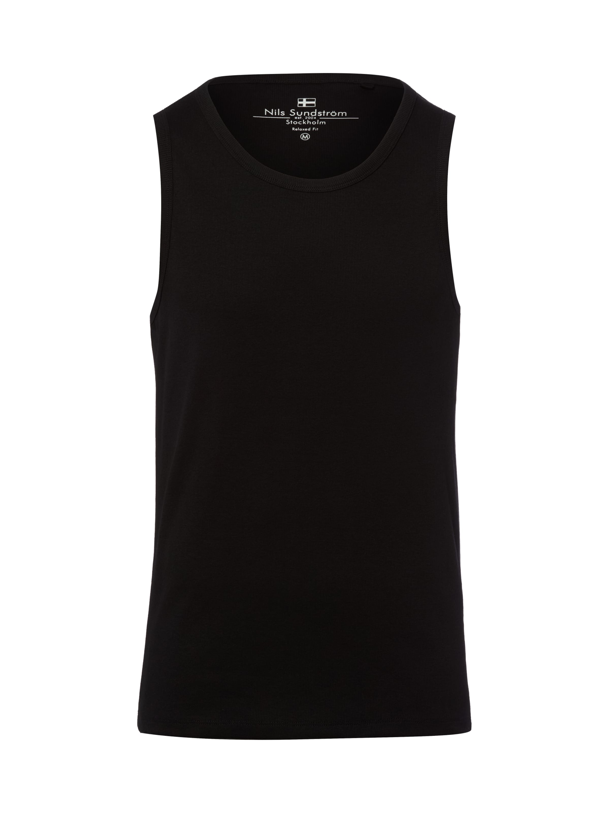 Nils Sundström Top in Black: front