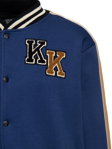 King Kerosin Between-Season Jacket 'KK' in Blue