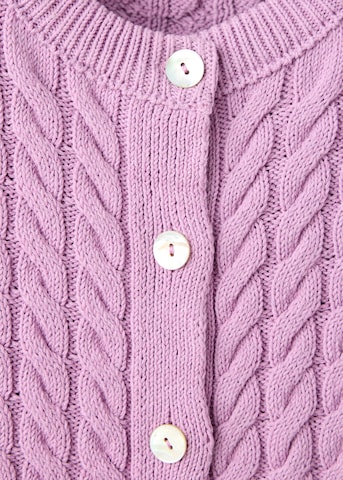 MANGO Strickjacke 'NEVADA' in Lila