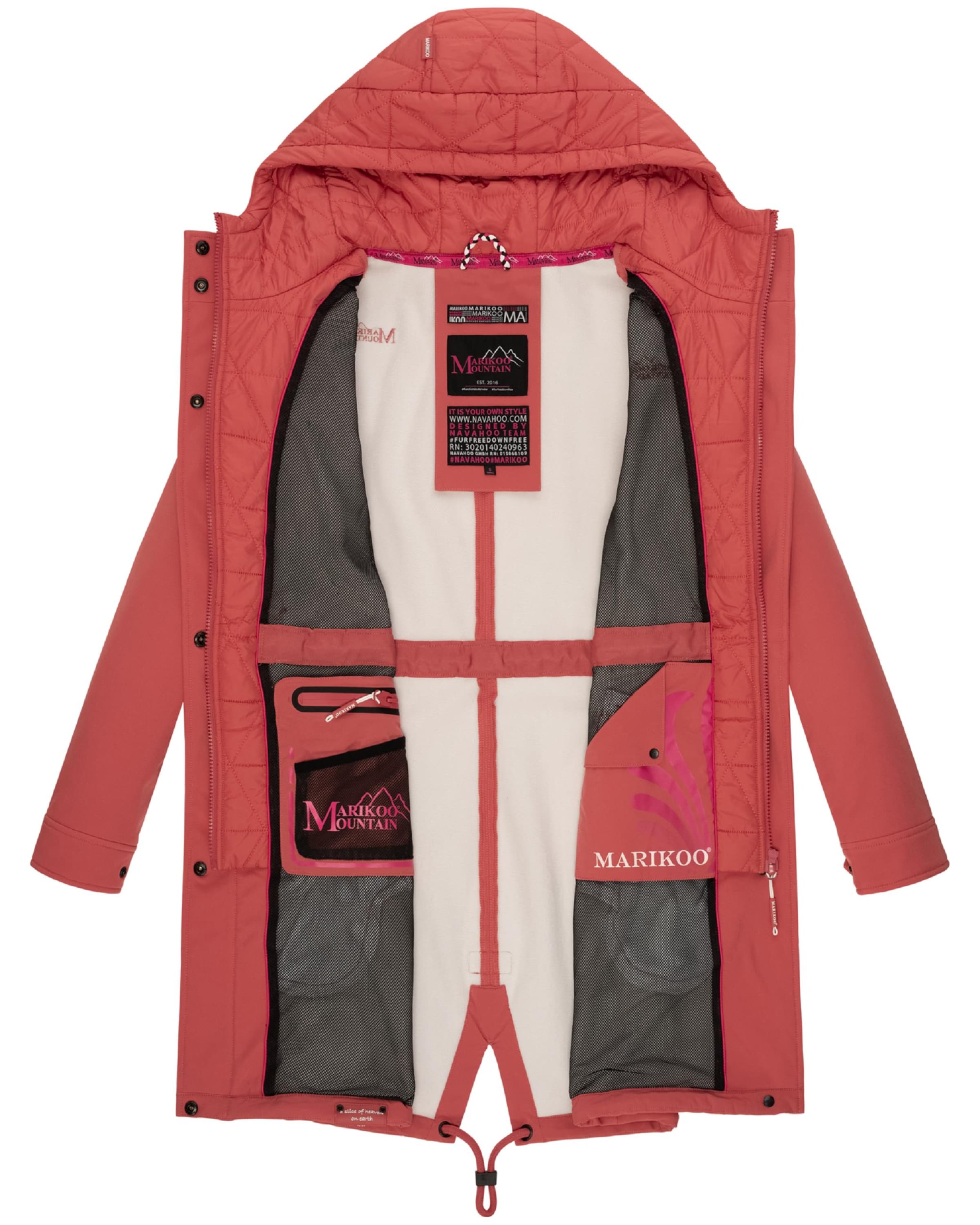 MARIKOO Raincoat in Pink