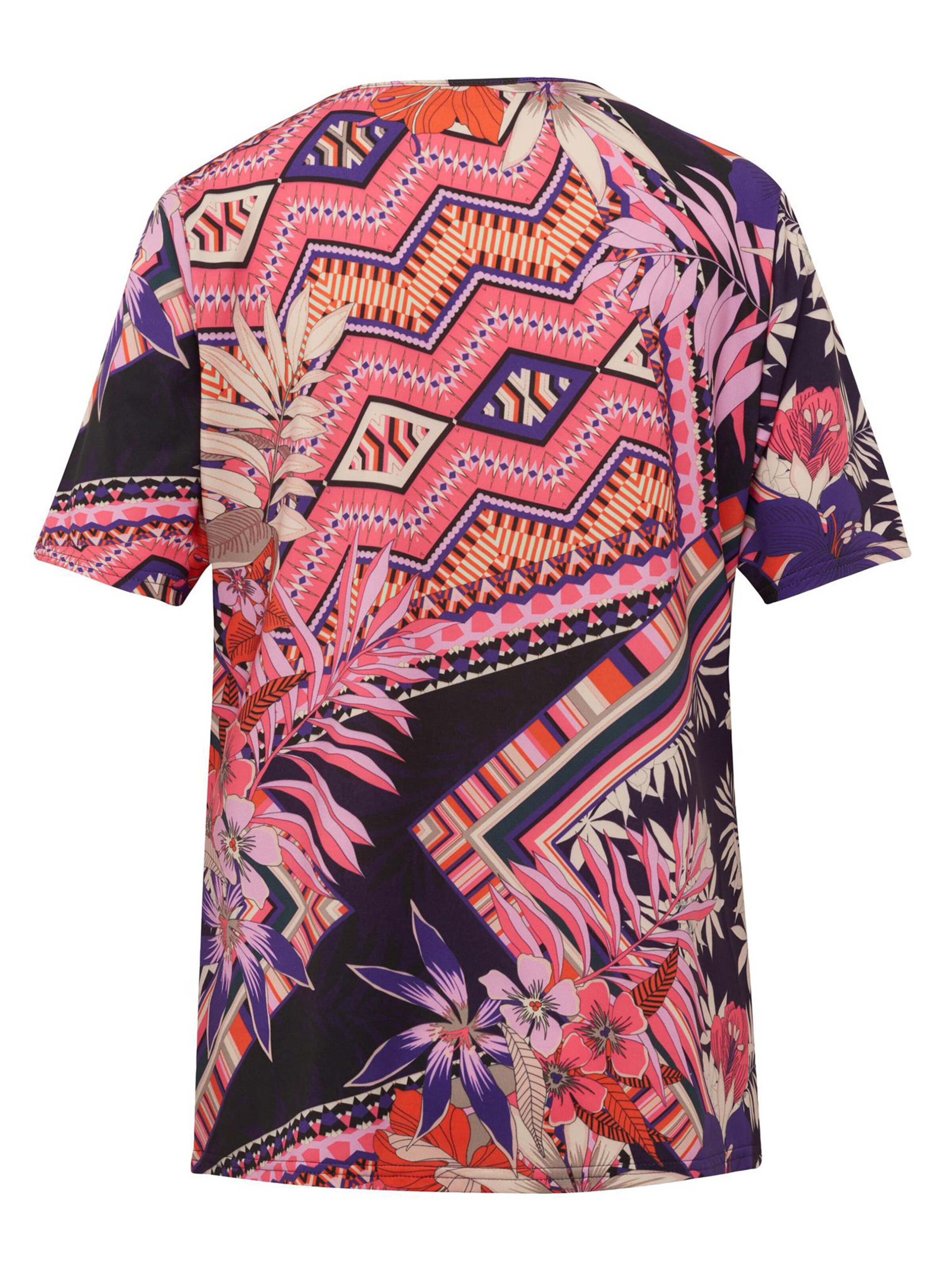 Goldner Shirt in Mischfarben