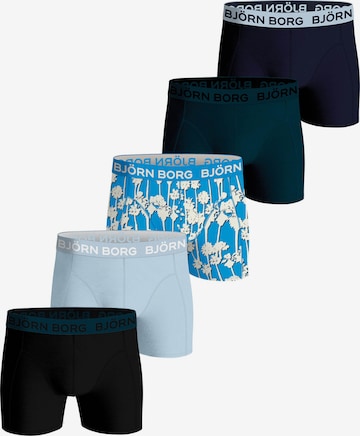 BJÖRN BORG Boxershorts in Blauw: voorkant