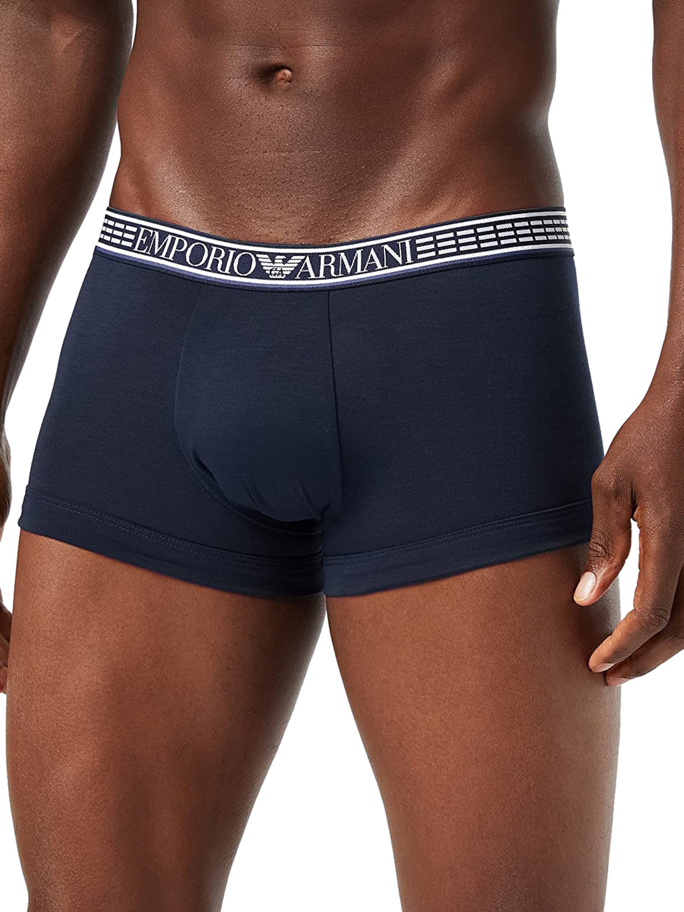 Emporio Armani Boxershorts in Blauw: voorkant