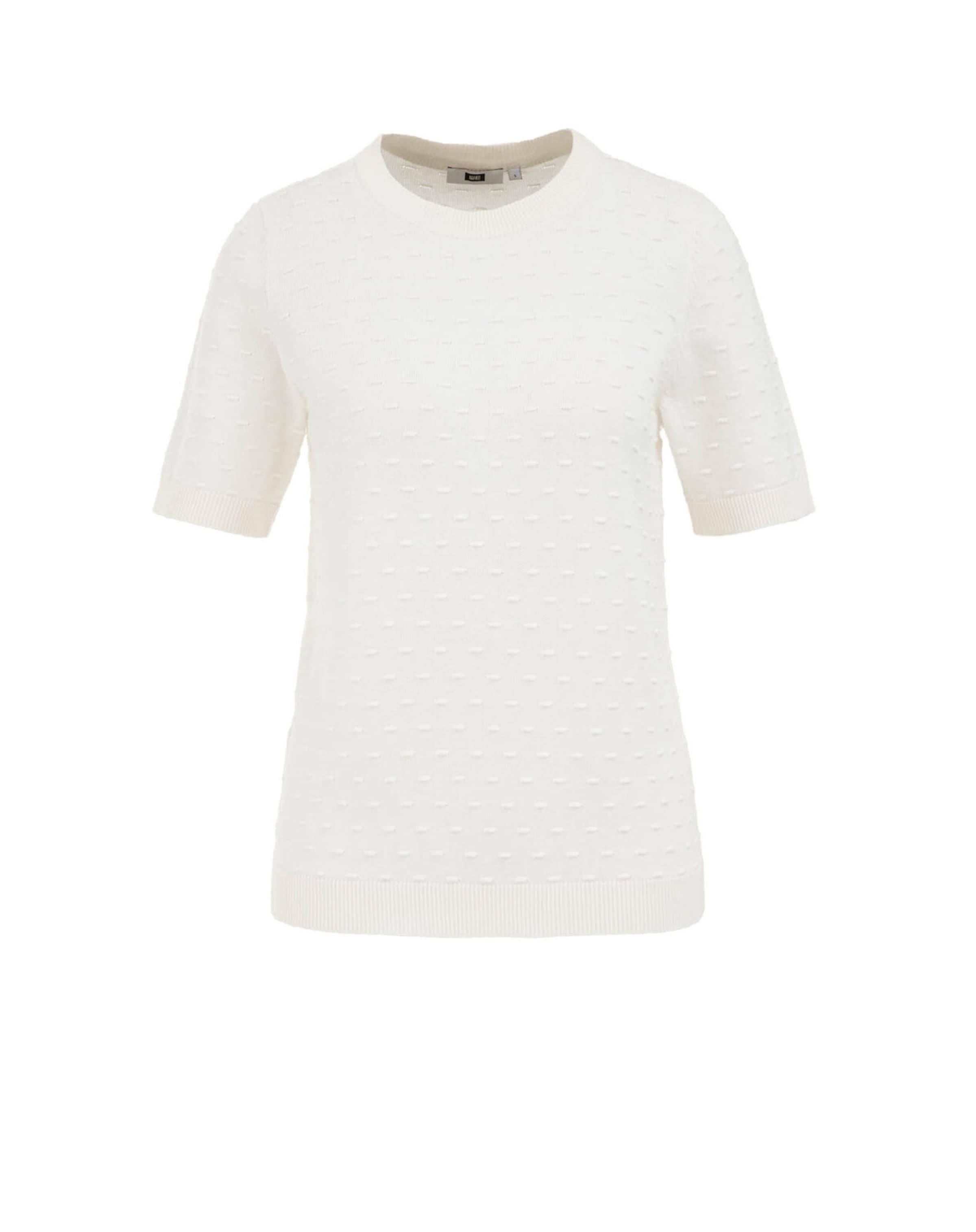 WE Fashion - Pullover em branco: frente