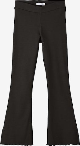 Bootcut Pantalon 'Komi' NAME IT en noir : devant