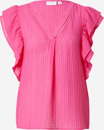 VILA Bluse 'NILLE' in Pink: predná strana