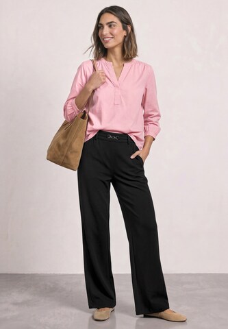 STREET ONE Regular Pants in Black