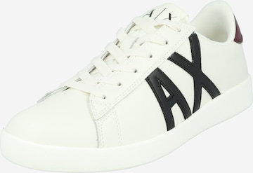 ARMANI EXCHANGE Sneakers in White: front