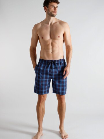 TOM TAILOR Пижамные штаны 'Bermuda' в Синий