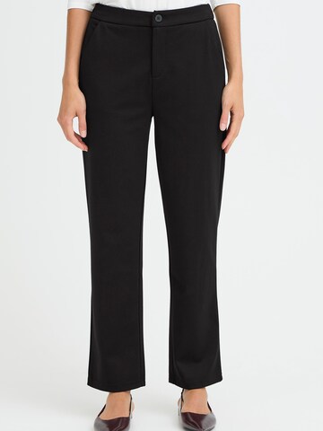 Fransa Regular Pants 'FRBLAZER' in Black: front