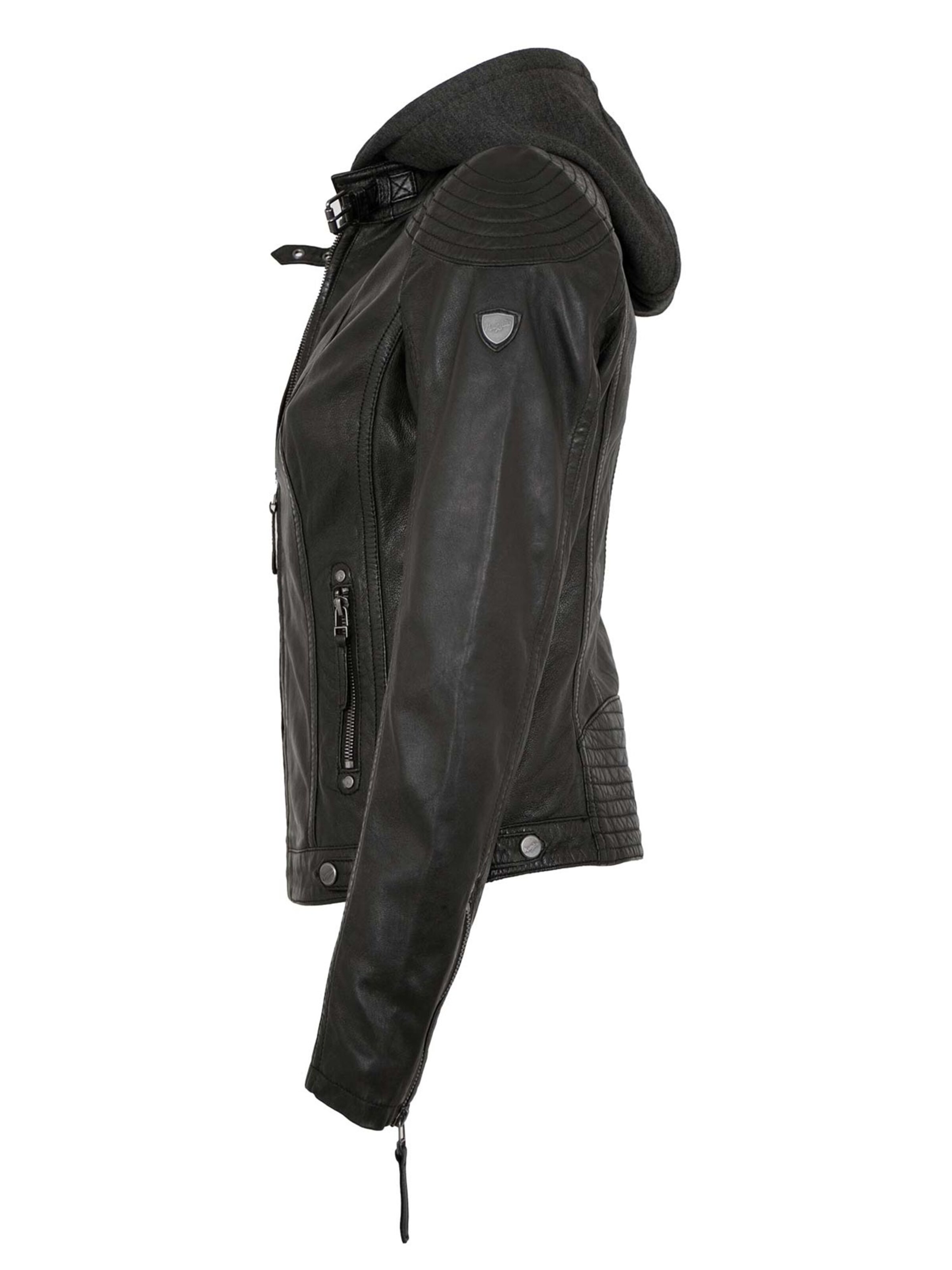 Mauritius Between-Season Jacket 'Cacey' in Black