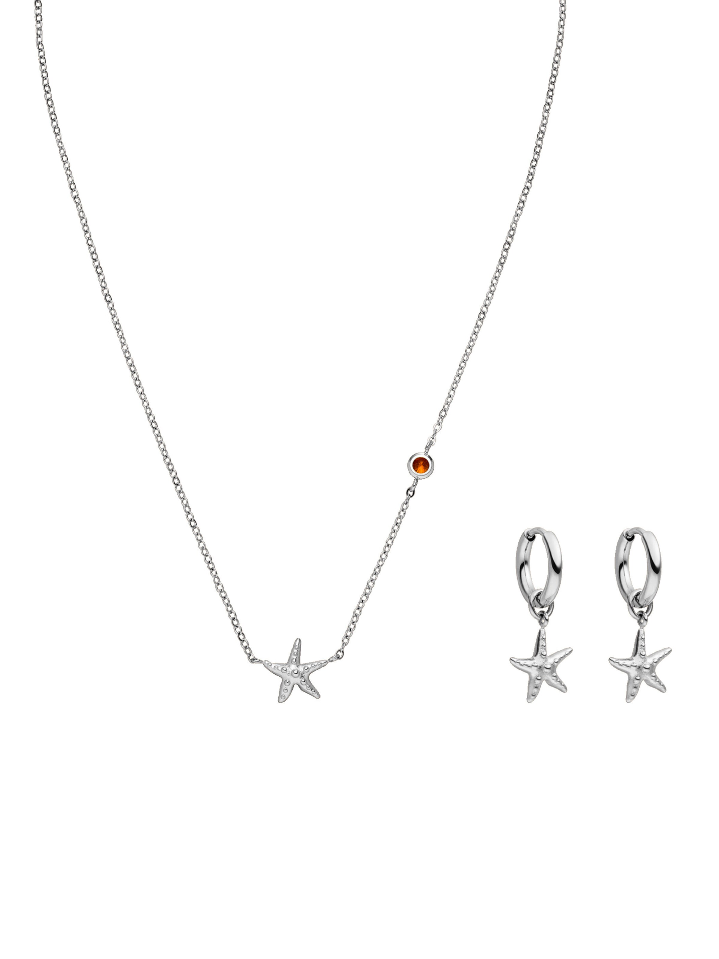 PURELEI - Conjunto de joyería 'Mahina Club Beach Star' en plata