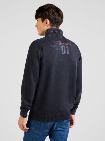 Pull-over CAMP DAVID en bleu