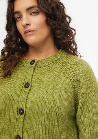 Cardigan s.Oliver CURVE en vert