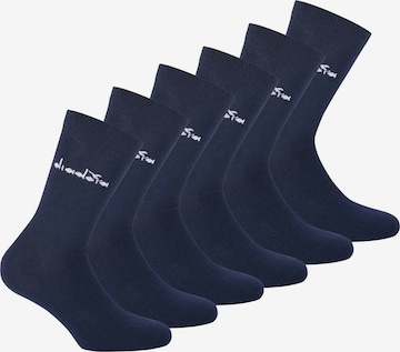 Diadora Skarpety w kolorze niebieski: przód