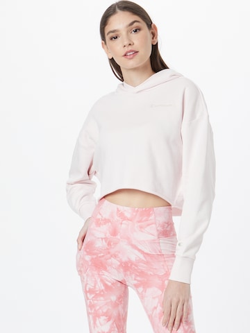 Champion Authentic Athletic Apparel - Sweatshirt em rosa: frente