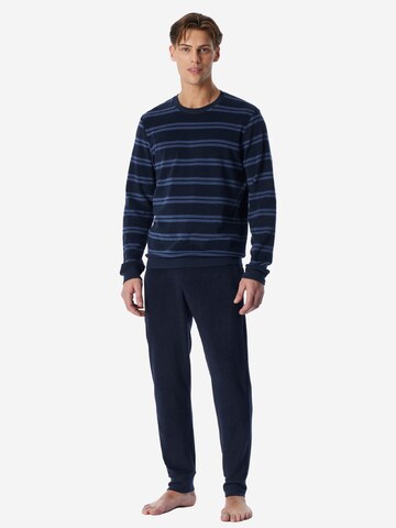 SCHIESSER - Pijama largo en azul